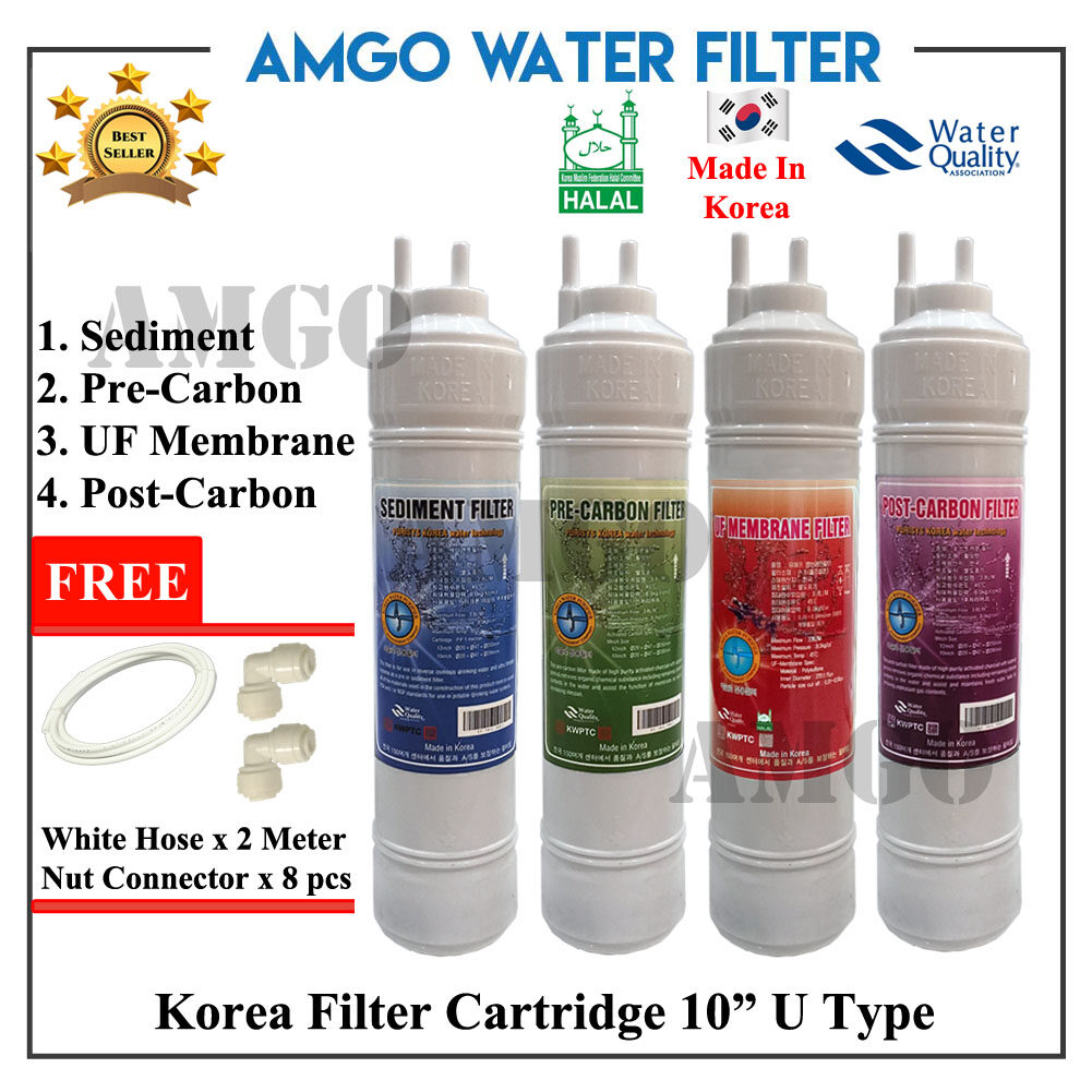 AMGO 10" Magic Korea HALAL Korea Water Filter Set (FDA Certified