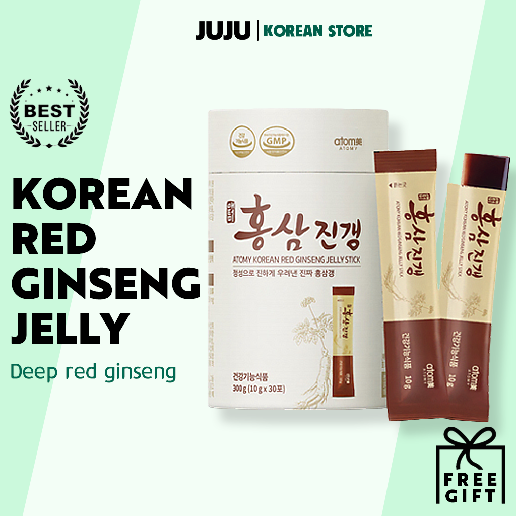 Atomy Red Ginseng Jelly Stick (30ea/1box) / 300g Lazada