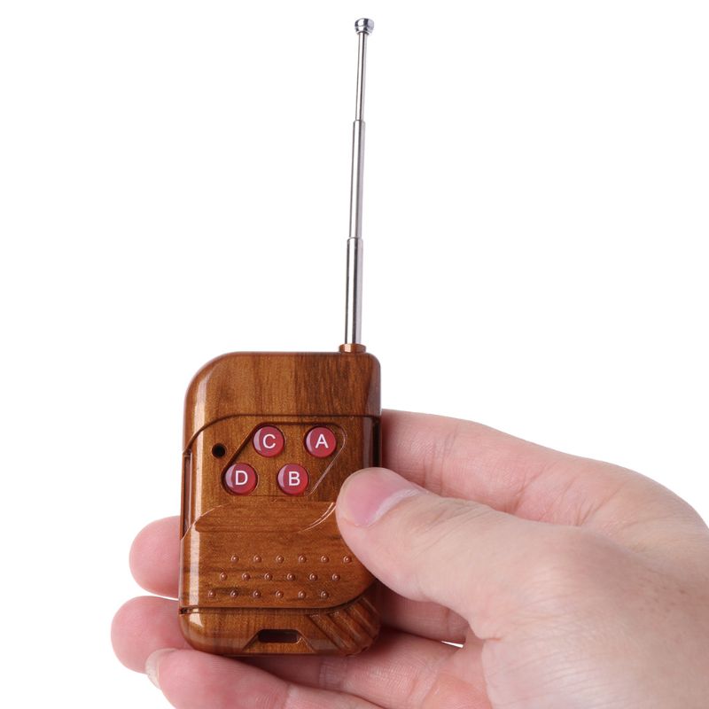 Bộ Thu Điều Khiển Từ Xa 4 Phím 315/433Mhz Cho Rèm Cổng Nhà Để Xe Công Tắc Điều Khiển Từ Xa Không Dây DC12V 4 Kênh