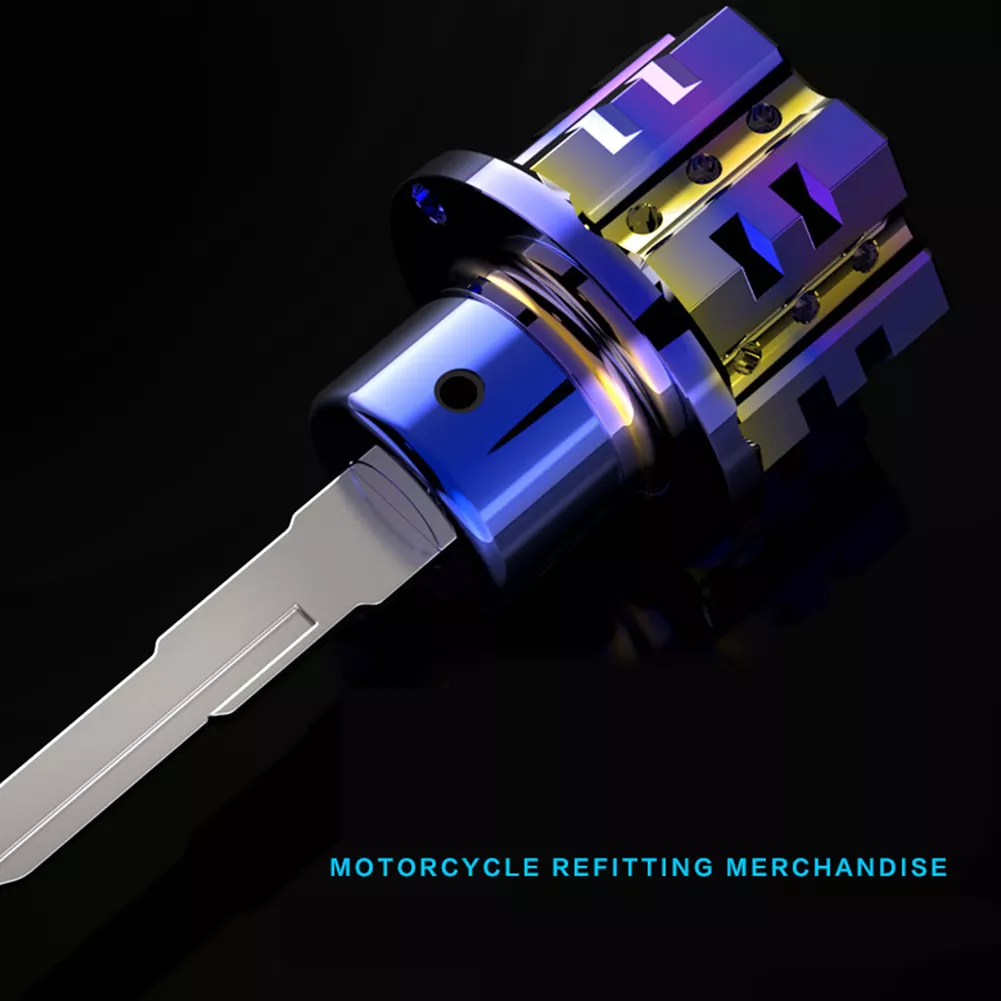 PT【In Stock 】Hexagon Burned Titanium Key Head Key Bit Universal CNC Key Bit Hexagon Key Tip (Applicable models: general motorcycle electric vehicles, etc)
