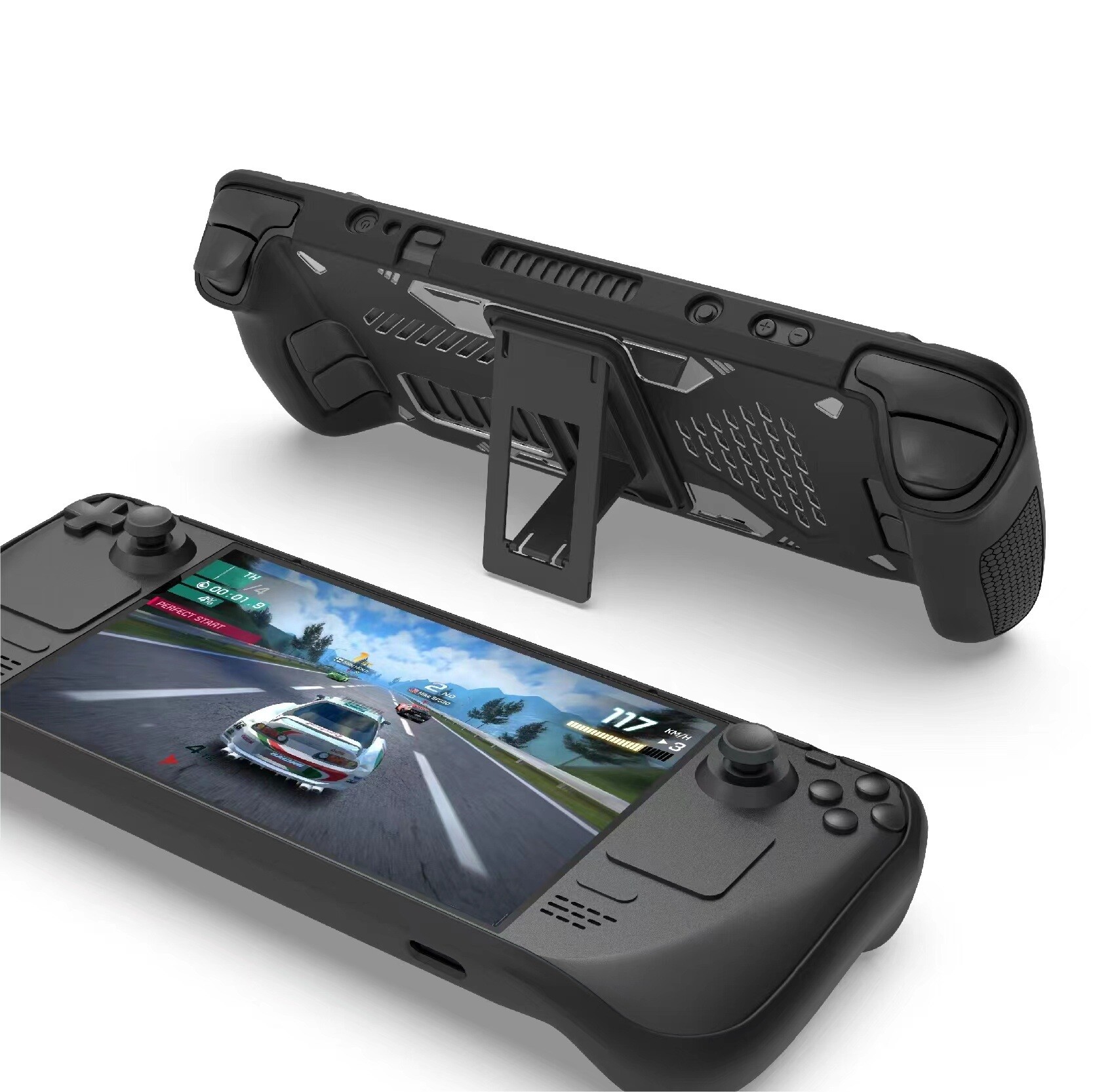 Ốp Bảo Vệ TPU Có Chân Đế Cho Máy Chơi Game Steam Deck Ốp Bảo Vệ Máy Chơi Game