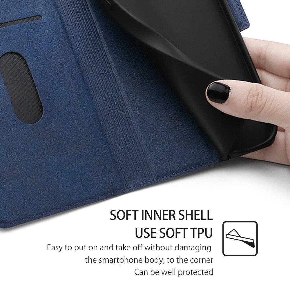 Cho Samsung Galaxy Note 8/Note 9/Note 10/Note 10 +/Note 10 Lite/Note 20/Note 20 Ultra Leather Magnetic Ví lật trường hợp PU & TPU Túi điện thoại vỏ với đứng khe đựng thẻ