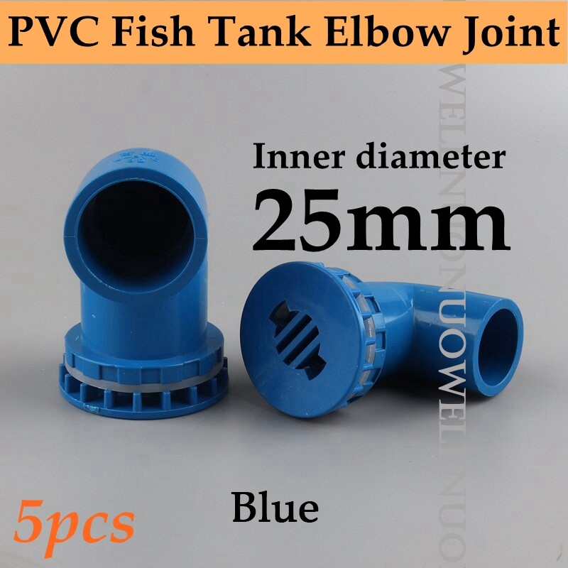 BulkHead To Aquarium Marine Pipe Fitting Connector 20/25/32/40/50mm Waterproof 