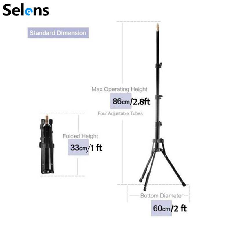 Selens Photo Studio Heavy Duty MF-6027B short Version Light Stand for video lighting support system holder Fotografie Accessoire