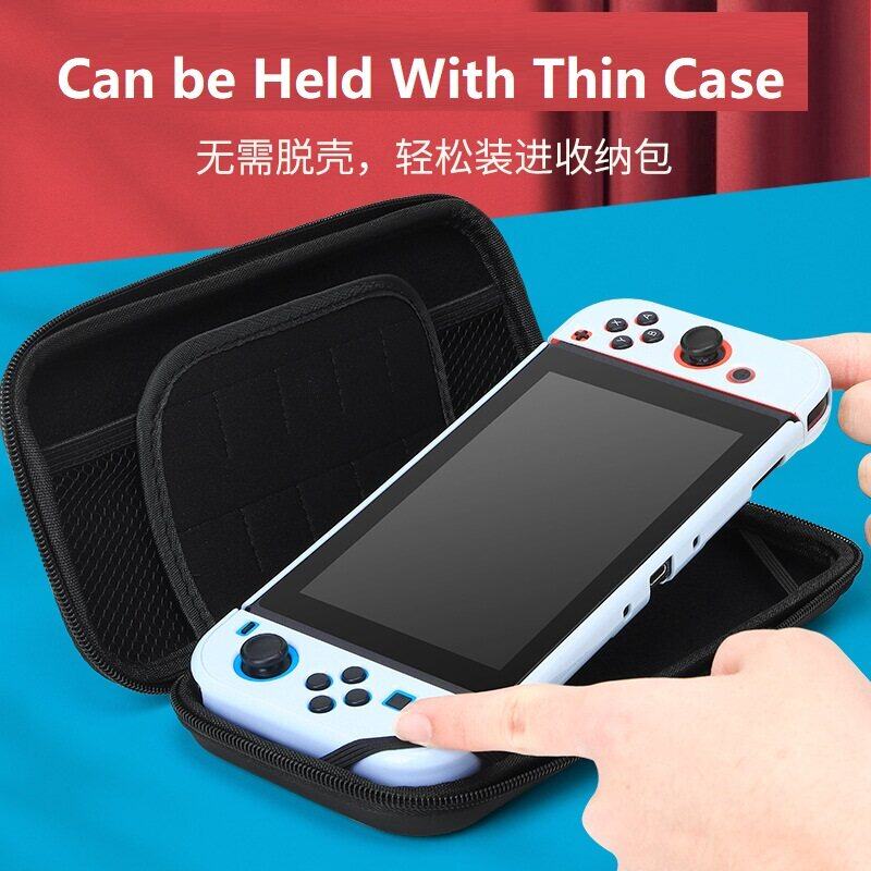Nintendo Switch trường hợp không thấm nước xách tay bảo vệ cứng Túi lưu trữ cho đầu điện tử Nintendo switch & V2 và NS OLED Phụ kiện chơi game