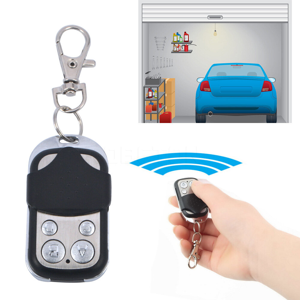 Bộ Sao Chép Không Dây Điều Khiển Từ Xa Nhân Bản Điện 433Mhz Thông Dụng Đèn Cửa Nhà Để Xe Cổng Chìa Khóa 4 Kênh Mã Sao Chép Tự Động Dụng Cụ Mở Cửa Nhà Để Xe Ô Tô Bộ Điều Khiển Phát RF