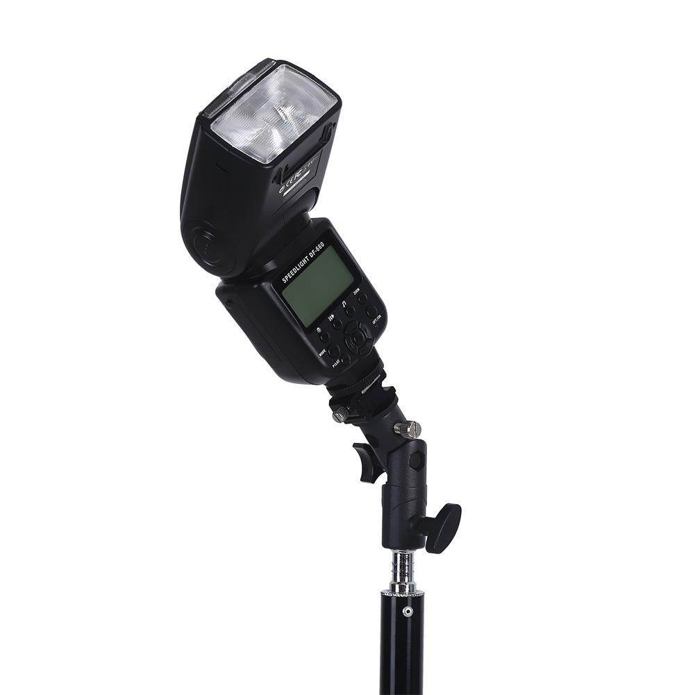 Aluminum Alloy E Type Flash Stand Bracket Hot Shoe Mount Adapter Umbrella Holder Flash Mount, Camera Flash Bracket, Flash Hot Shoe, Flash Bracket, Fla