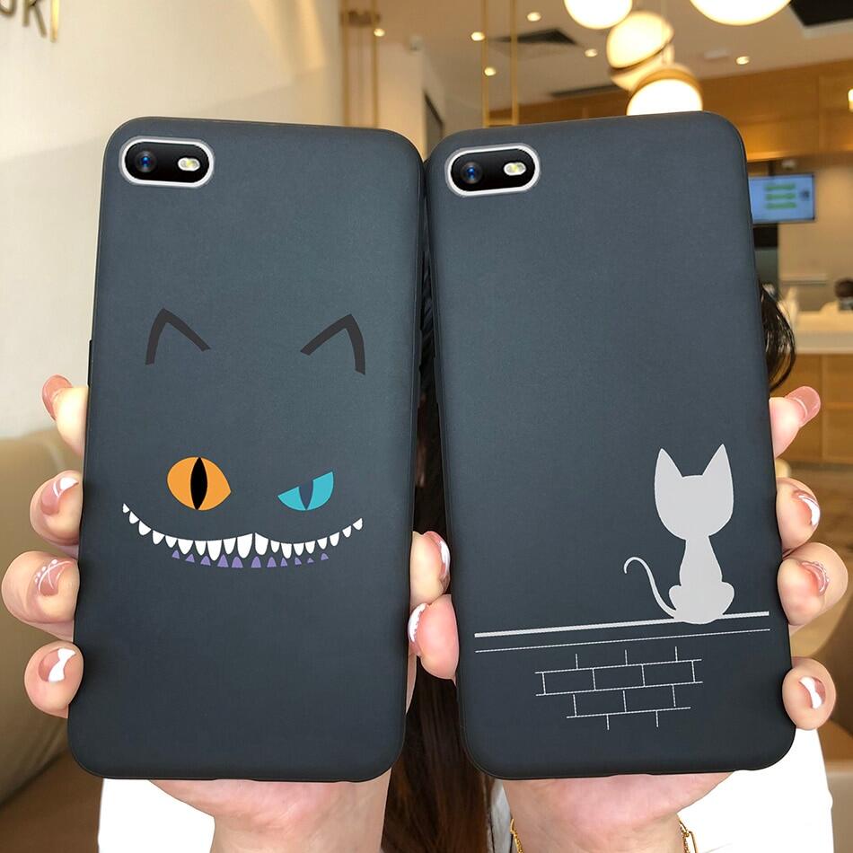 Ốp Điện Thoại Cho OPPO A1K Ốp Trái Tim Hoa Cúc Ốp Silicon Mềm Cho Oppo A1k RMX1941 A1K A1 K Oppo Realme C2 RealmeC2 Funda
