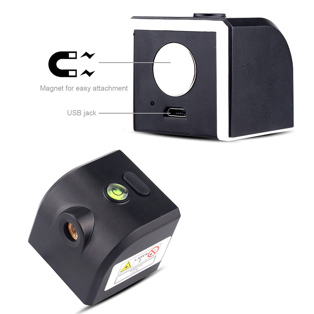 Self-Leveling Laser Level Cross Line LED 360 Degree Laser Beam Right Angle Precise Level Tool