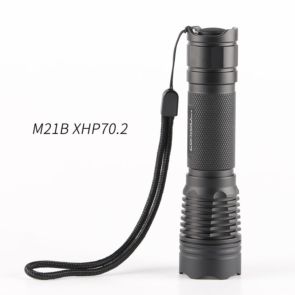Convoy m21b flashlight with xhp70.2 ,xhp70.3 hi,21700 flashlight