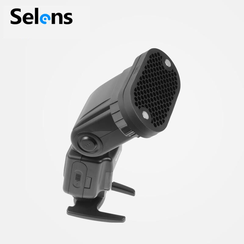Selens Kẹp Dây Cao Su Điều Chỉnh Đèn Flash, Cho Lưới Tổ Ong Nảy Hình Cầu
