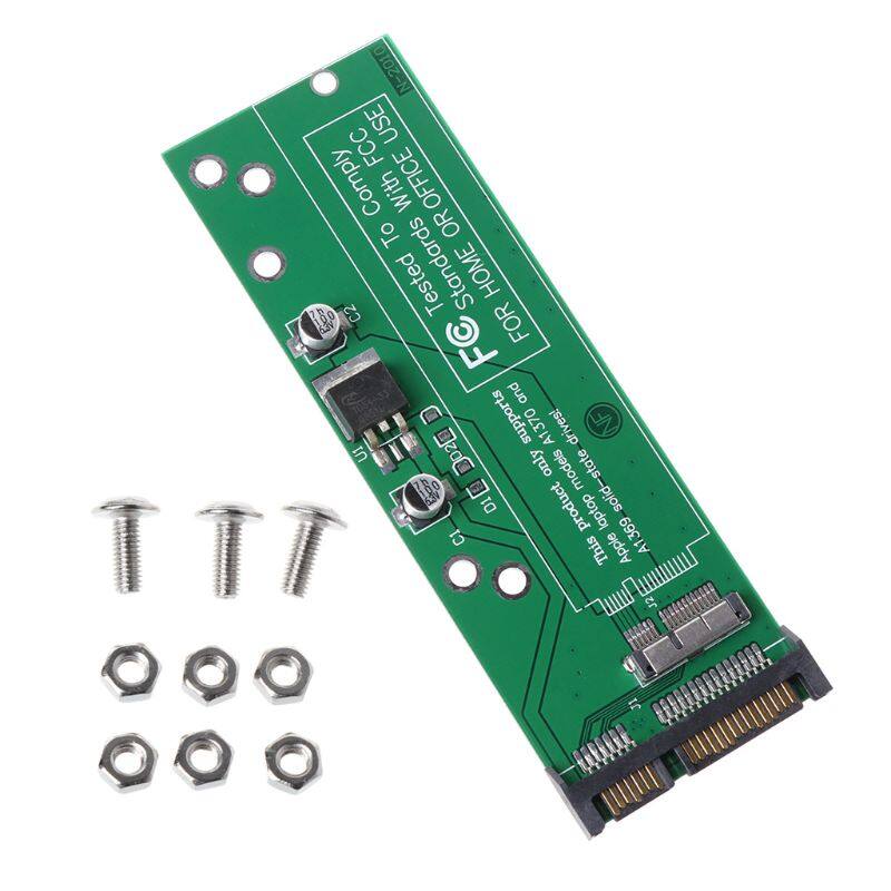 For macbook air 2010-2011 a1370 a1369 ssd hard disk drive to sata converter card board adapter