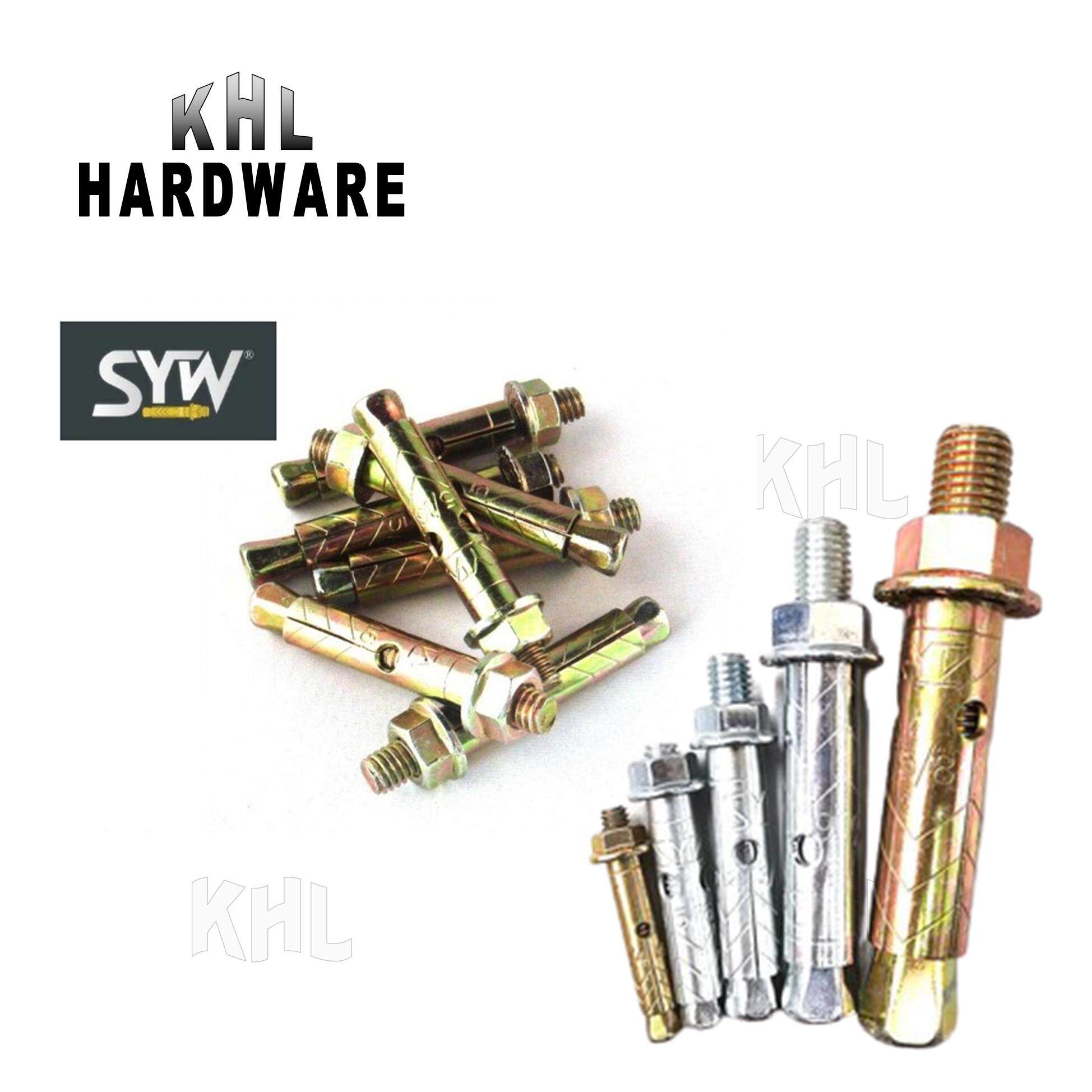 [khl] Syw Sleeve Anchor With Flange Nut   Wall Plug 