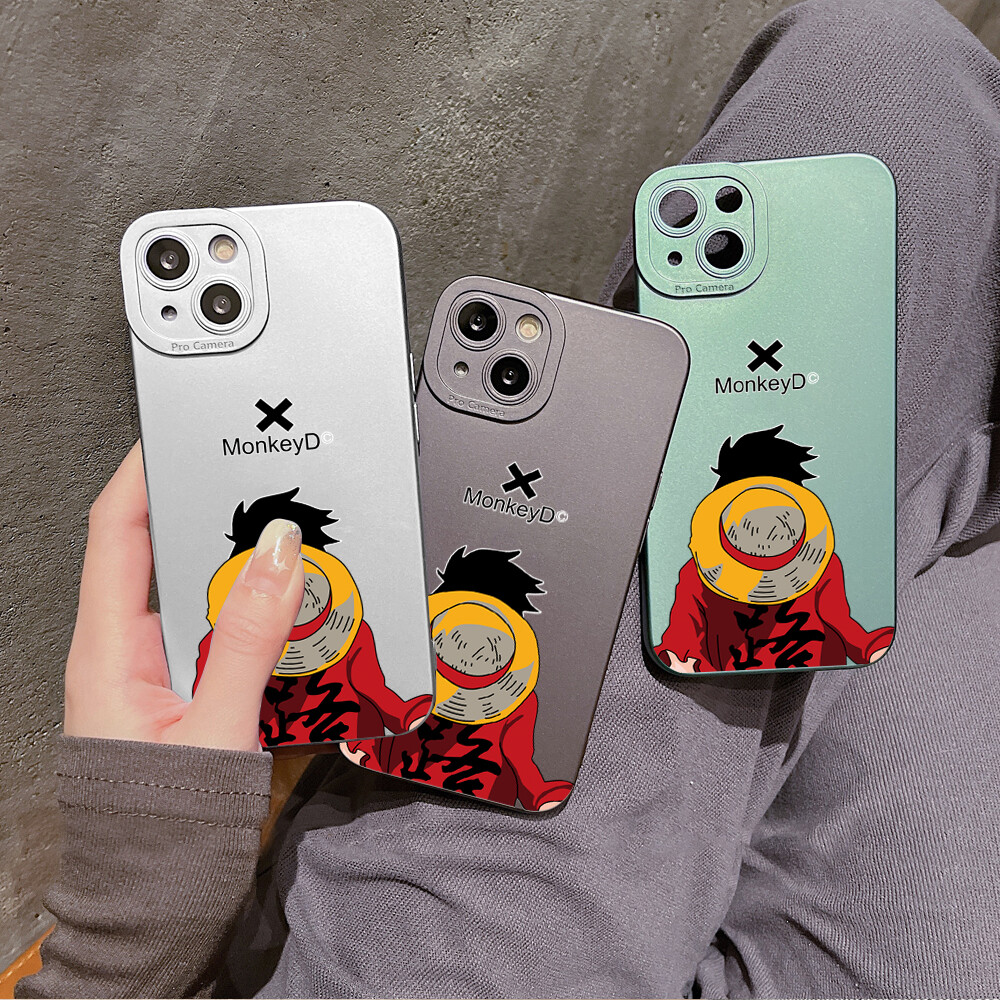 UCUC Case For Xiaomi Redmi Note 11S Note11 Pro 4G/5G Redmi Note 10S Redmi Note 10 5G/4G Redmi Note10 Pro Casing Cartoon Anime Luffy Full Cameras Cover Soft Silicone TPU Protective Shockproof Case