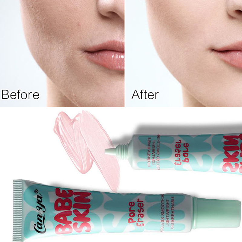 BABE SKIN Kem Lót Dạng Lỏng Che Phủ Mờ Trang Điểm Concealers Chăm Sóc Mặt Kem, Kem Nền Mờ Dầu Lỗ Chân Lông Vô Hình- Kem Che Khuyết Điểm Mỹ Phẩm Control