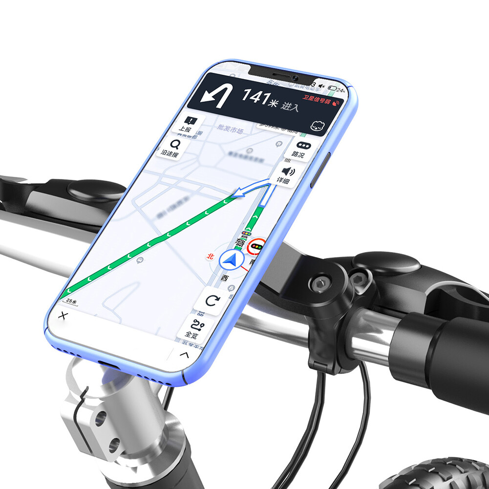 MTB Bike Motorcycle Phone Holder Bracket Bicycle Navigation Support Rack