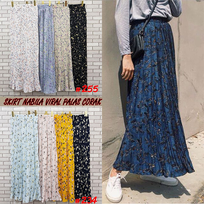 skirt jeans labuh muslimah