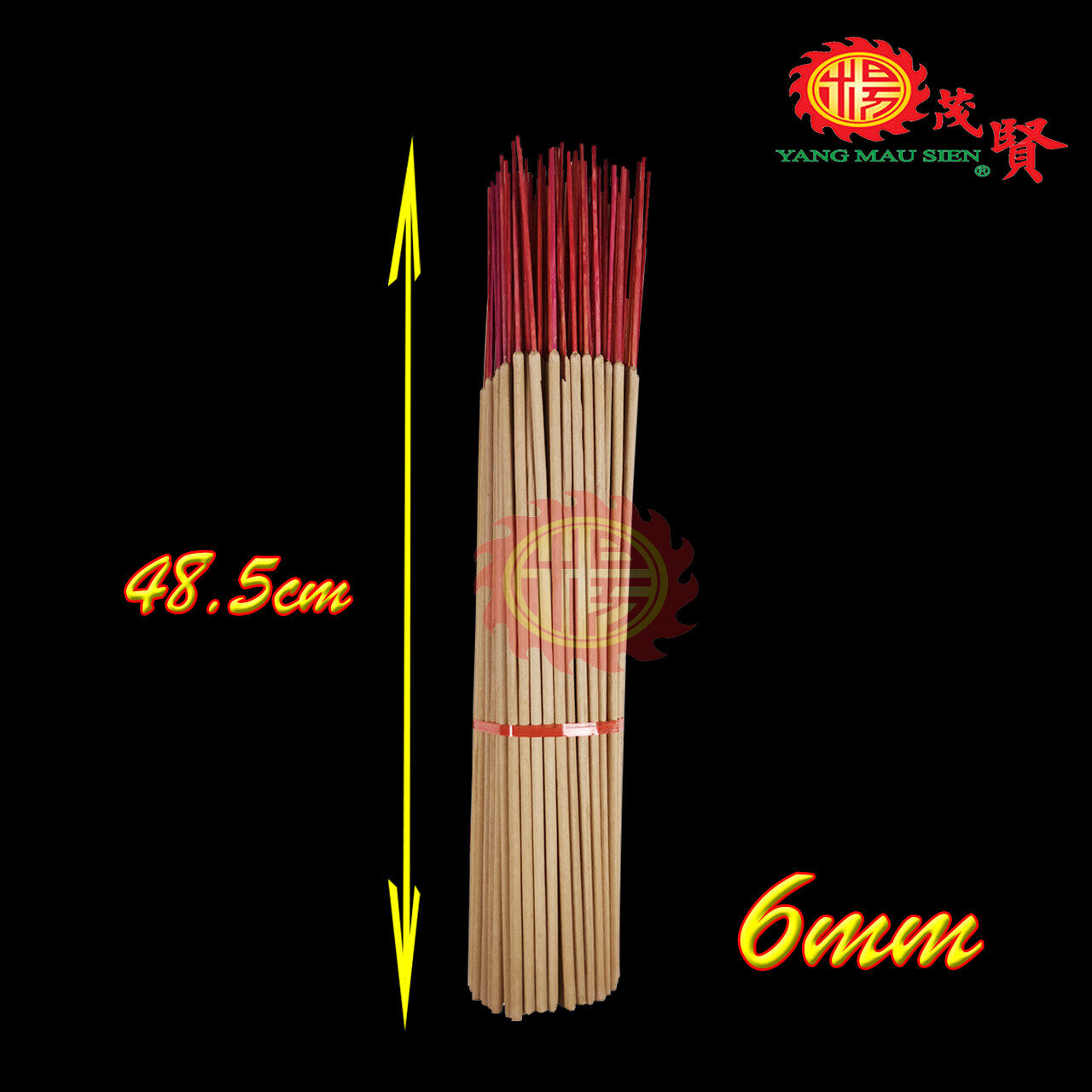 JOSS STICK 5尺 大香(红色)(1幅3支) (大香, 龙香)