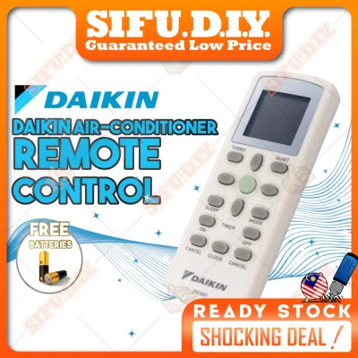 DAIKIN Aircond/ Aircon/ Air Conditioner Remote Control