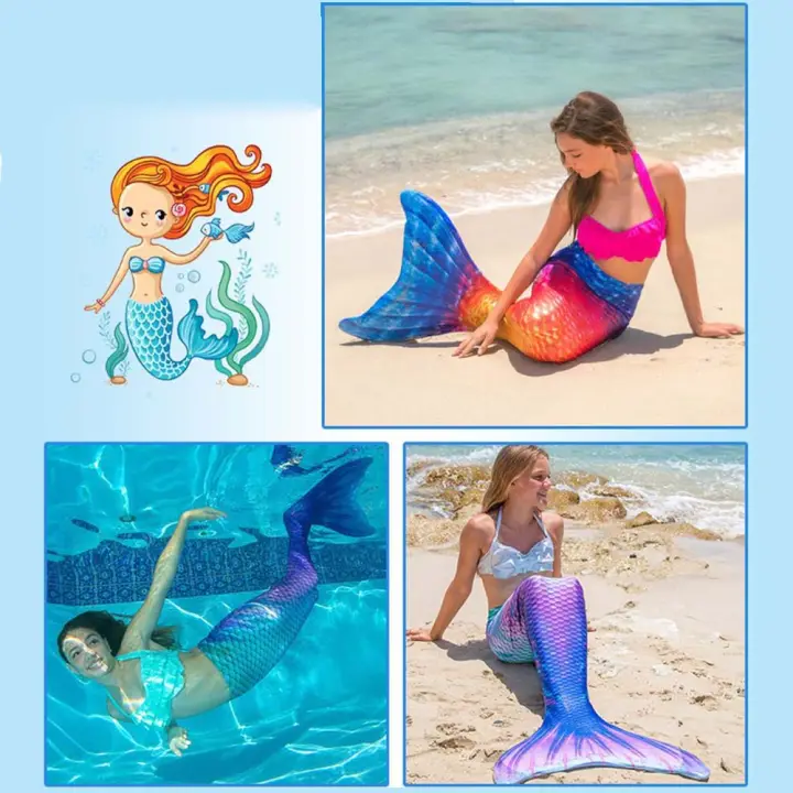 lazada mermaid swimsuit