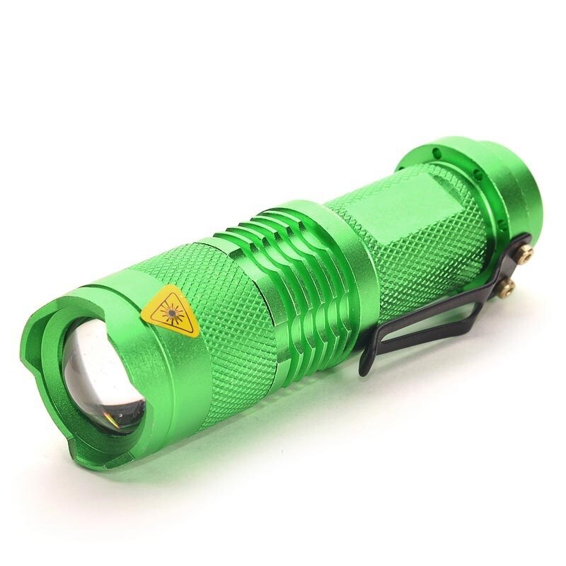 Ultrafire mini sk68 flashlight white light xr-e q5 led flashlight zoom torch lantern luz bulb