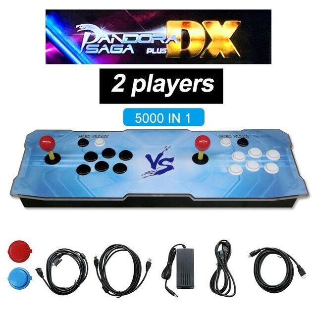 5000 In 1 Pandora Console Saga DX Jamma Game Box Arcade Button Joystick ...