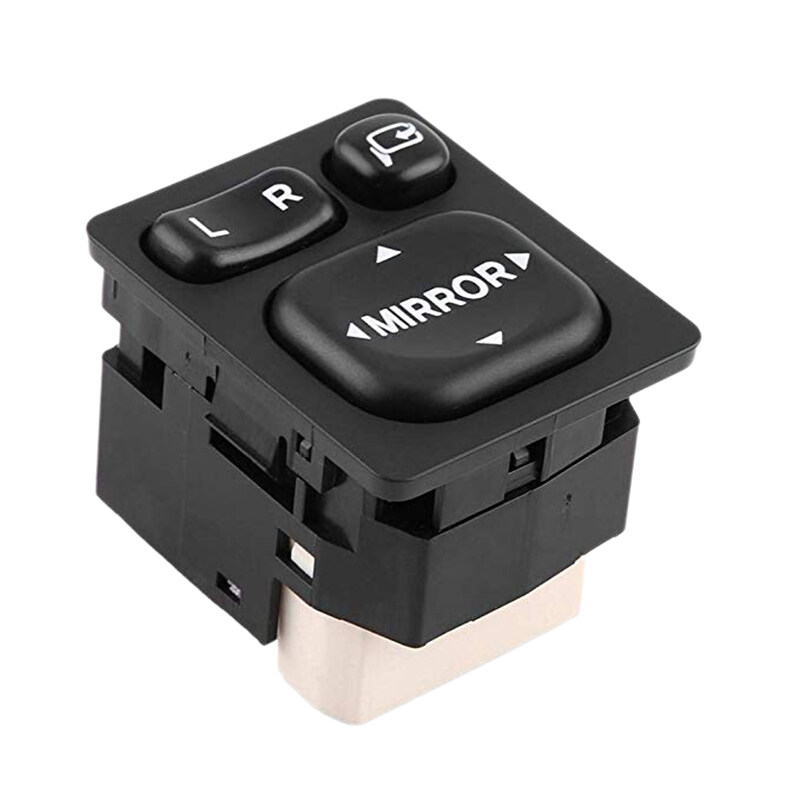 9 Pin Car Outside Plastic Rear View Mirror Power Switch Button Control