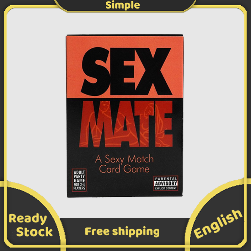 Sex Mate Card Game Couples Role Playing Deep Relationship Fun for Night Game