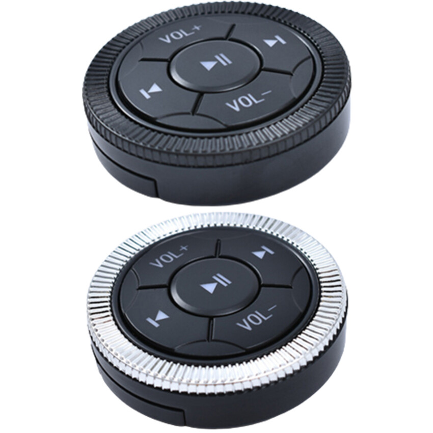 【In Stock】5-Key Wireless Steering Wheel Control Button Bluetooth-Compatible Switch For Car