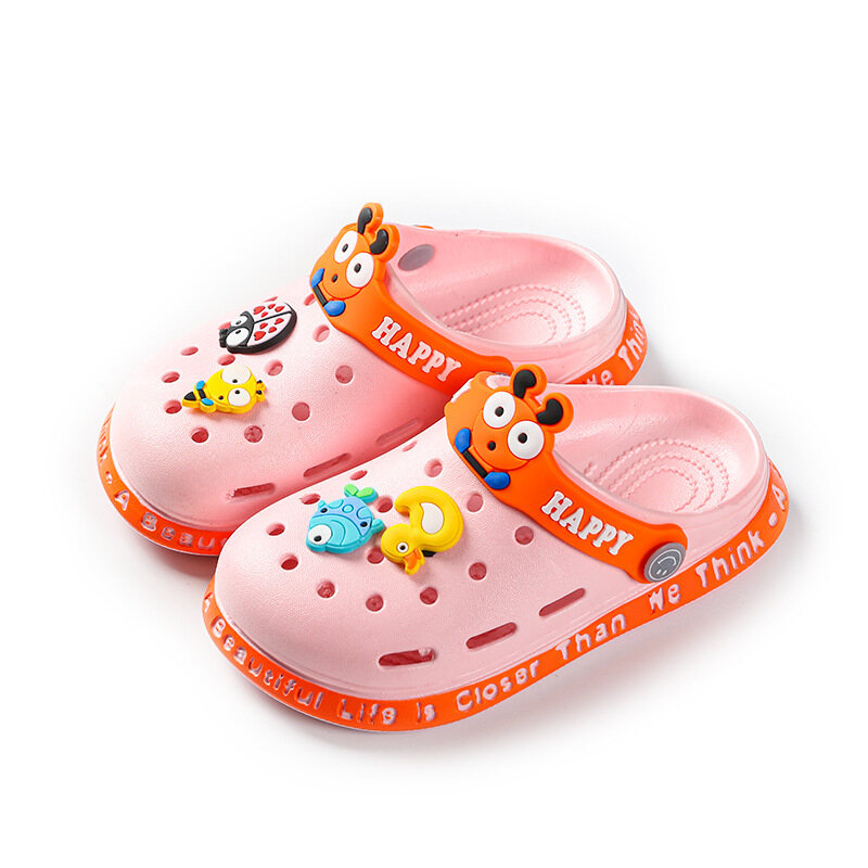 Boys Sandals and Slippers Cartoon Children's Beach Shoes Girls Baby Slippers 2021 New Children's Hole Shoes Summer