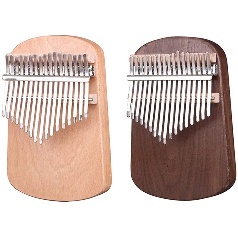 17-Key Thumb Piano, Kalimba 17-Tone Finger Piano Veneer Thumb Piano Beginner Portable Instrument Thumb Piano