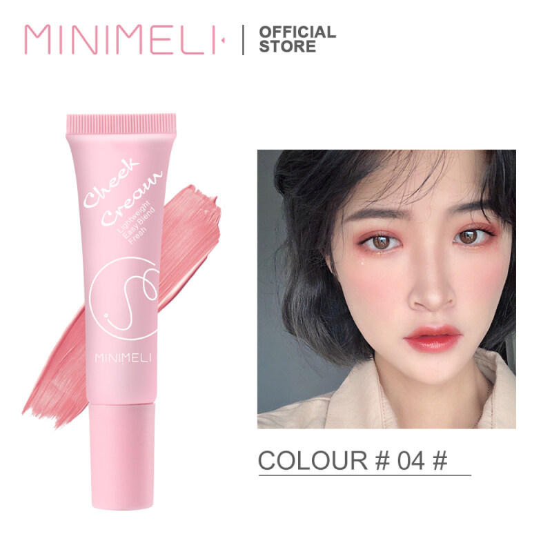 MINIMELI Má Hồng Dạng Lỏng Trang Điểm Trông Tự Nhiên Phấn Má Hồng Mỹ Phẩm