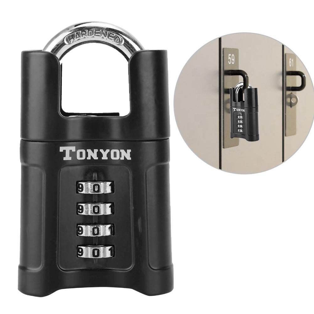 4 số Mã Mật Khẩu Kết Hợp Khóa Móc Chống Thấm Nước An Ninh Khóa Cửa