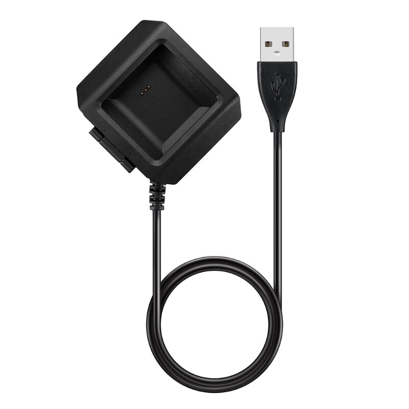 USB Charger Cradle Dock Data Sync Charging Cable For Fitbit Ionic Smart Watch