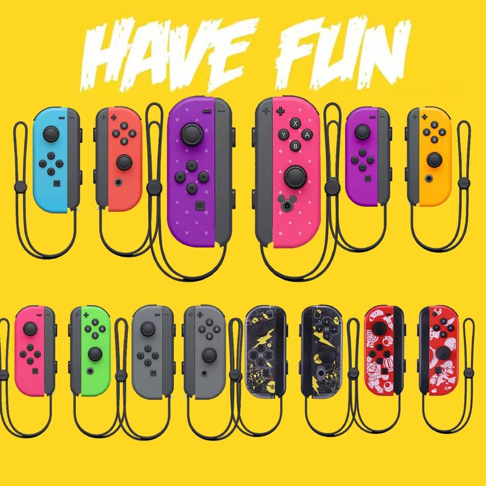 Bộ Điều Khiển Chuyển Đổi Cho Nintendo Joycon Kèm Macro, Điều Khiển Chuyển Động, Thay Thế Cho Điều Khiển Switch Joycon, Thay Thế Cho Switch Joycon