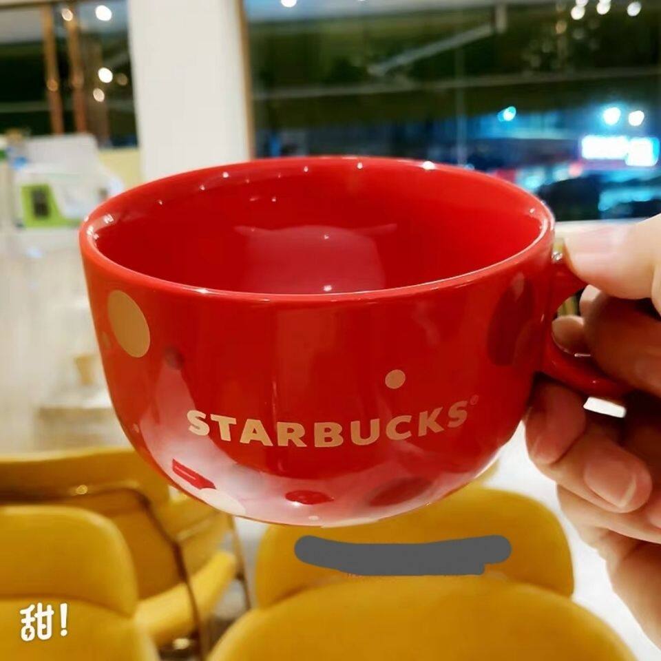 Starbuck Official Store Classic Starbuck Year of The Pig New Year's Red Piggy Cup Centennial New Cup Bottom Cute Pig Ceramic Mug Starbuck Coffee Mug Fox Cup