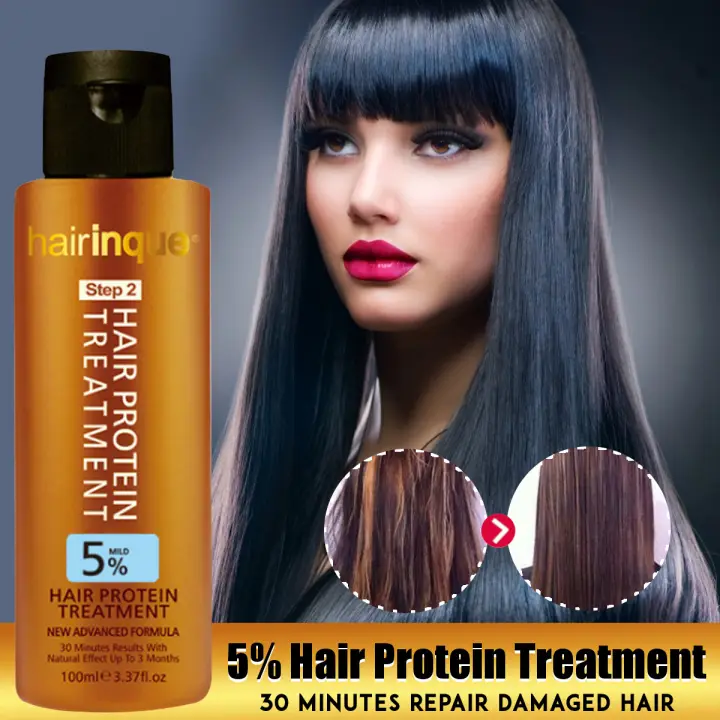 hair protein straightening