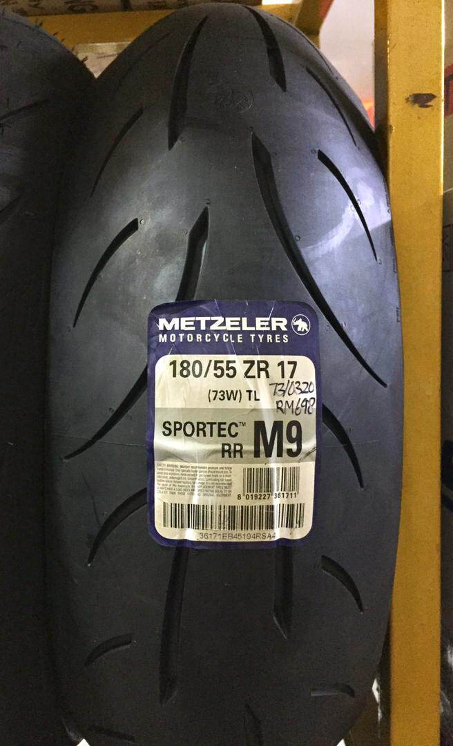 Tyre Metzeler M9 Rr 180 55 X 17 Tahun 21 Lazada