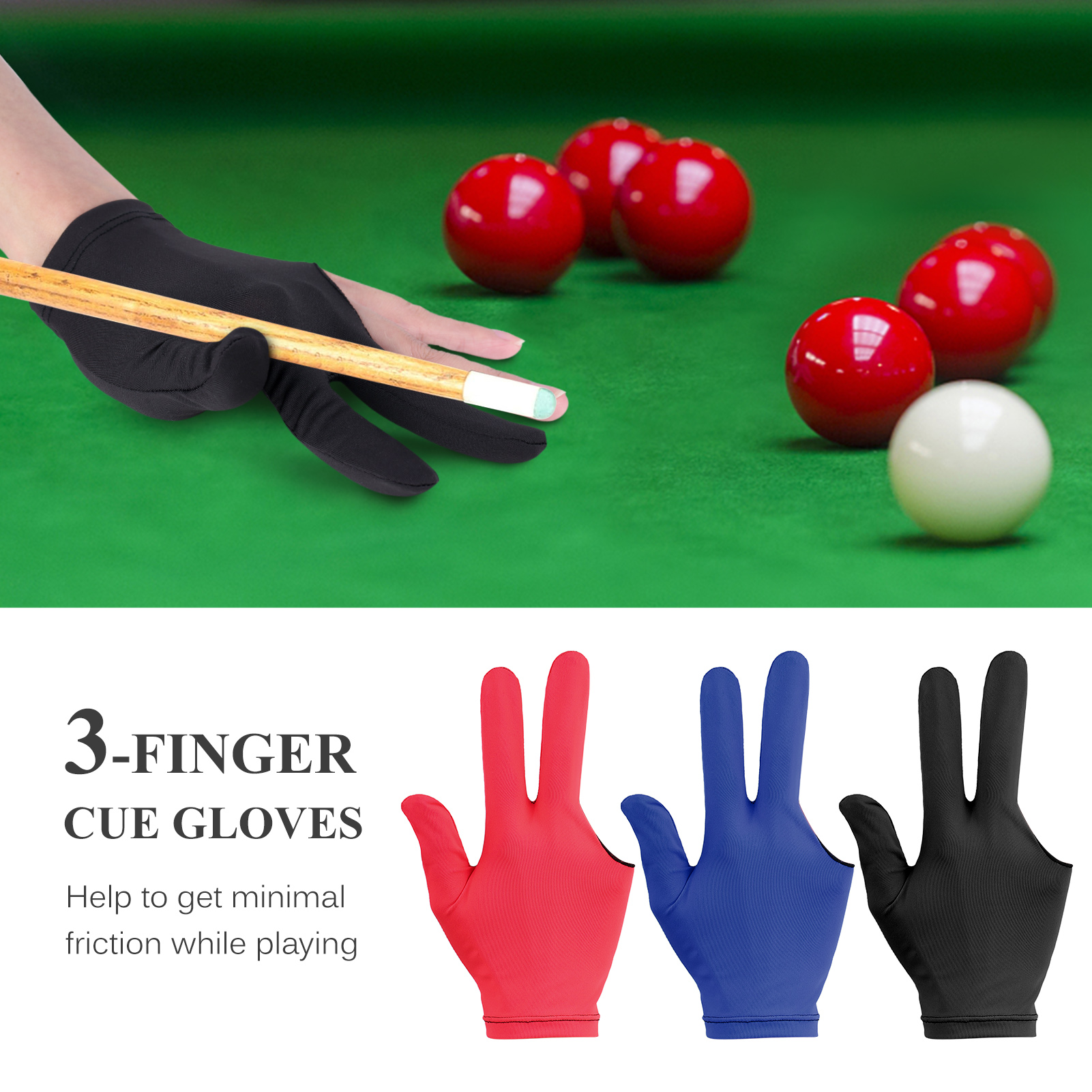 3 Chiếc/6 Chiếc Găng Tay Gậy 3 Ngón Găng Tay Bơi Mở Đàn Hồi Cho Tay Trái Và Tay Phải
