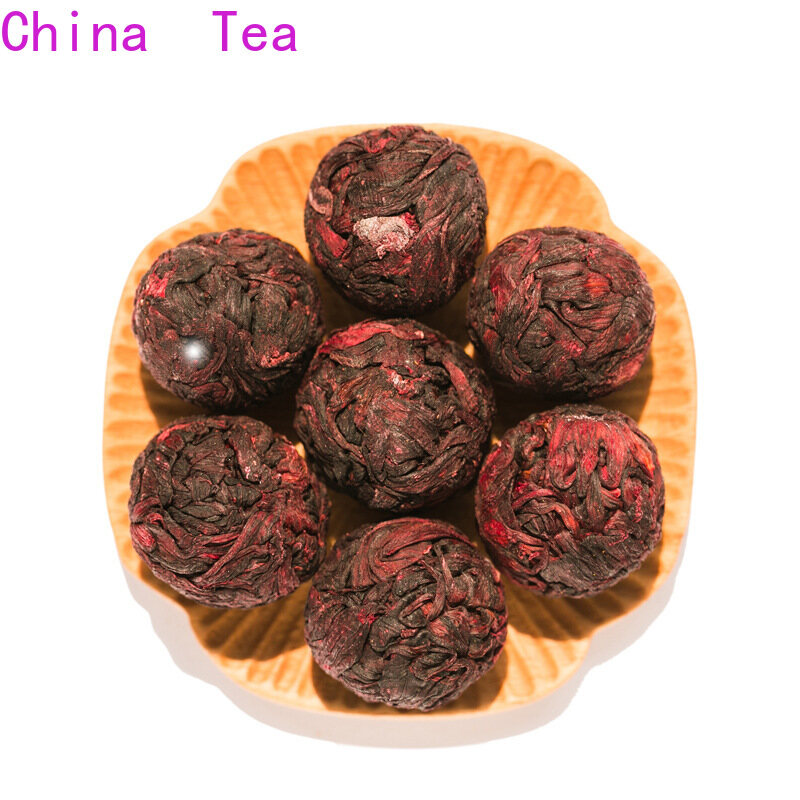 rose jasmine tea beads Pu'er tea scented tea散装