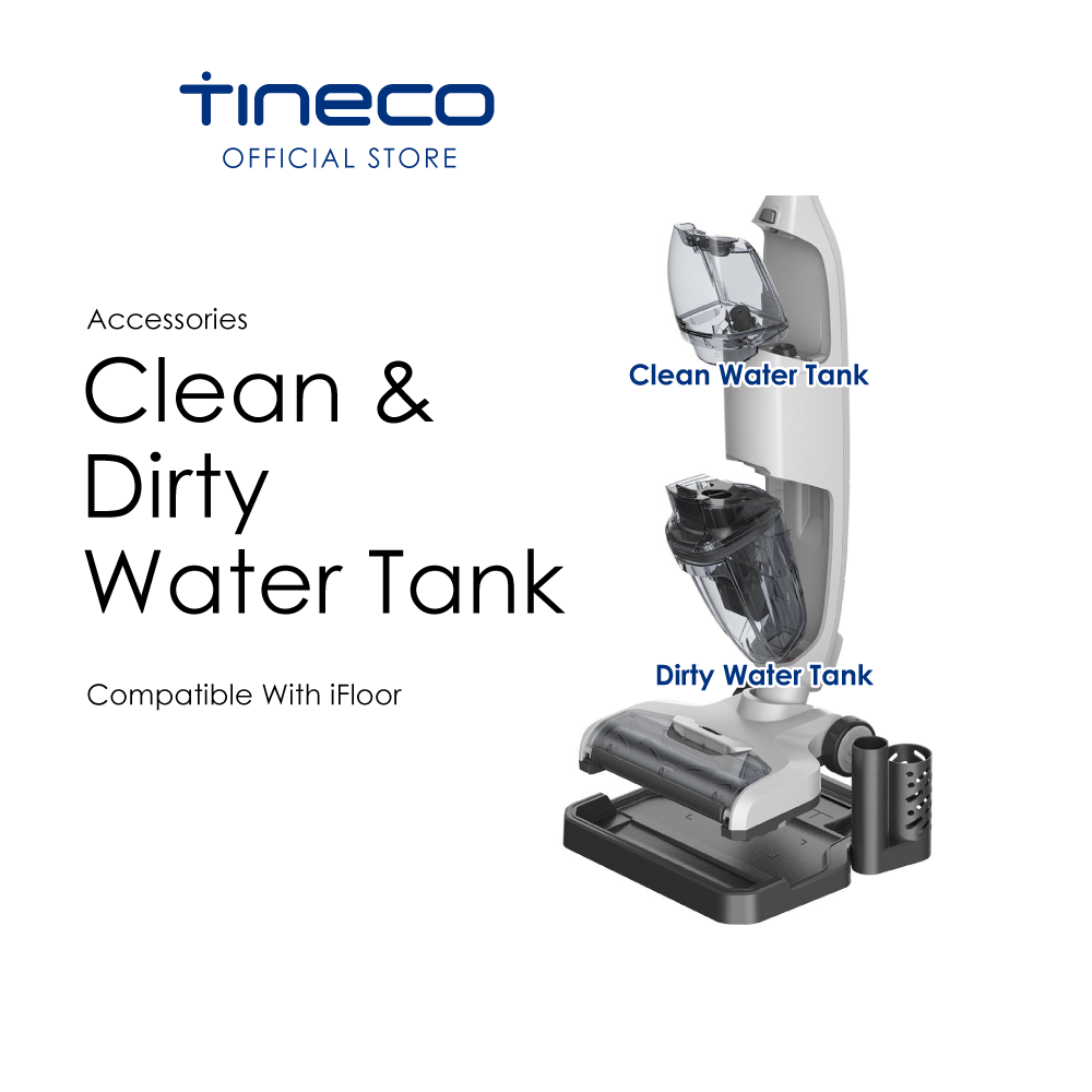 Tineco Floor One S3 For TINECO FLOOR ONE STRETCH S6/SWITCH S6 STRETCH Wet  Dry Vacuum Cleaner Original Clean Water Tank Accessories Dirty Water Tank  Tineco Parts