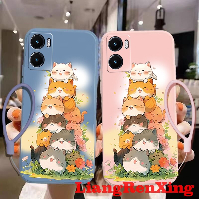 Casing OPPO A57 2022 4g oppo a77s 5g phone case Softcase Liquid Silicone Protector Smooth shockproof Bumper Cover new design YTDMM01