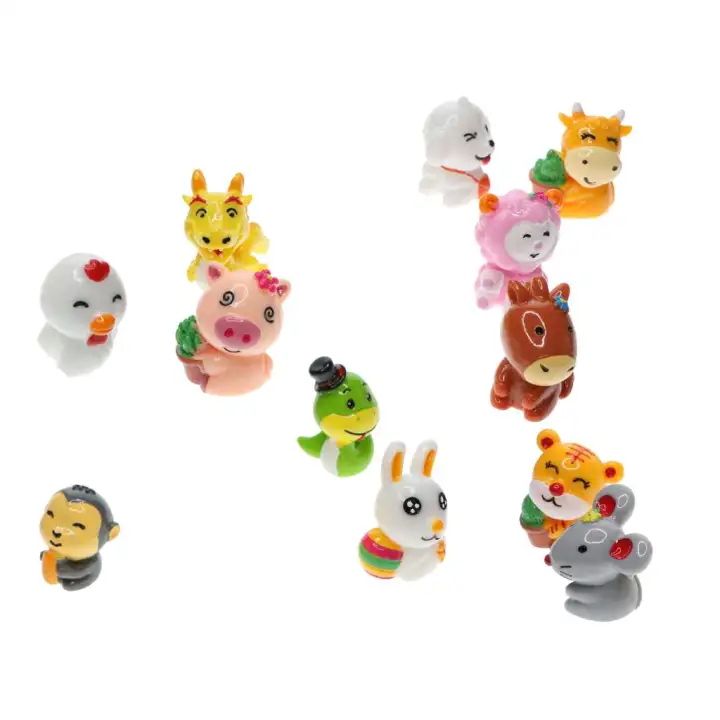 Loviver Miniatur Rumah Boneka Peri Aksesori Taman 12 Pcs Cina