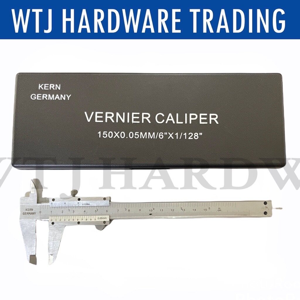 KERN Heavy Duty Stainless Steel Vernier Caliper 6”150MM / Measurement