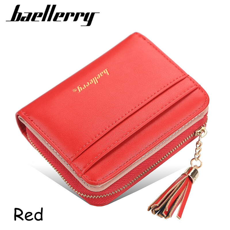 Baellerry 2021 New mobile phone wallet ladies wallet small female wallet leather brand retro ladies long ladies wallet card clutch bag zipper ladies wallet