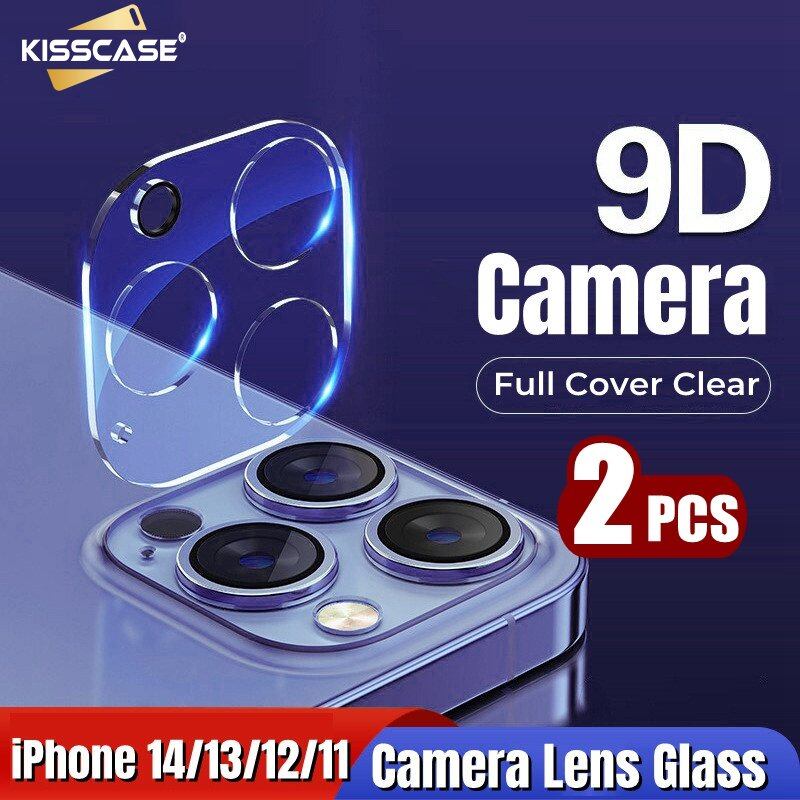 Kisscase 3 pieces pack camera glass films for iphone 15promax 15pro 14 plus 13 12 mini 11 pro max screen protector on iphone15 9d 3d back lens full protective glass