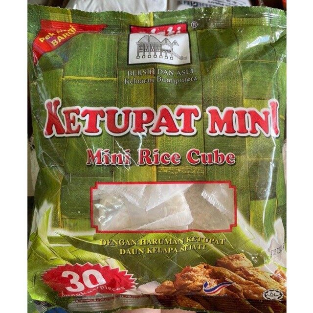 Adabi Ketupat Nasi Mini | Mini Rice Cube 30packsx20gm | Lazada