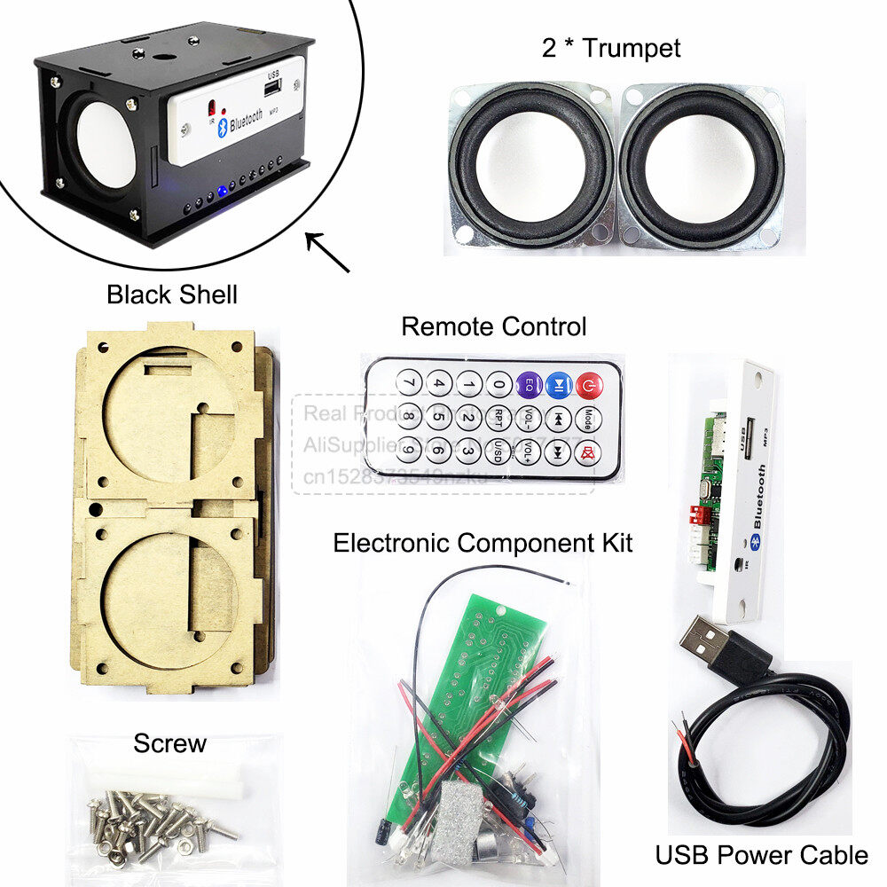 [100% original] diymore DIY Bluetooth Speaker Production and Assembly Electronic Welding Kit Teaching Practice DIY Electronic Kit Component