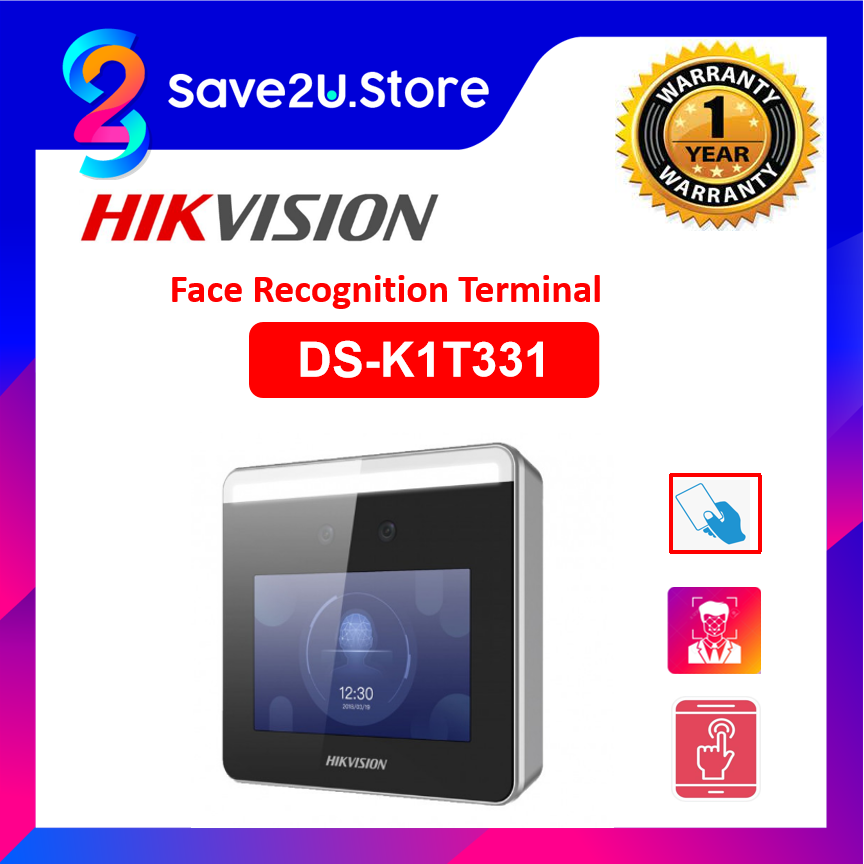 HIKVISION DSK1T331 Face Recognition Door Access Control Terminal Lazada