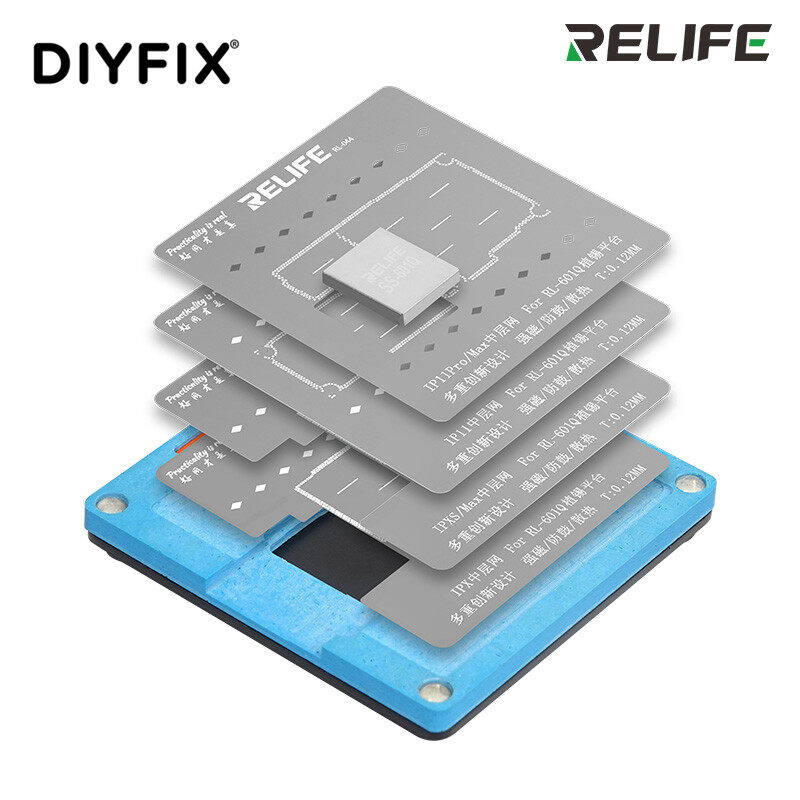 DIYFIX SS-601Q 6 In 1 Anti-Drum Middle Board Tinning Platform Set For ...